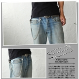 ワイドカーブウォレットチェーンシルバー925アクセサリーBinichビニッチ | シルバーアクセサリーBinich  | 詳細画像3 