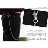 ゴシックアラベスクウォレットチェーンシルバー925アクセサリーBinichビニッ… | シルバーアクセサリーBinich | 詳細画像3