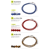 ブラックスピネルネックレスターコイズラピスラズリオニキスブラックストーンブラック… | シルバーアクセサリーBinich | 詳細画像5