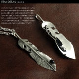 ネイティブフェザーペンダントT3 | シルバーアクセサリーBinich | 詳細画像2