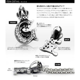 エートゥージーアルファベットチャームペンダント2mmアズキチェーンセットジルコニ… | シルバーアクセサリーBinich  | 詳細画像2 