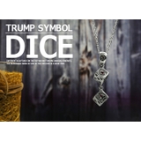 トランプシンボルダイスペンダント2mmアズキチェーンセットメンズネックレスシルバ… | シルバーアクセサリーBinich  | 詳細画像2 