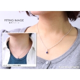 プチストーンペンダントラピスラズリトップのみメンズネックレスシルバー925アクセ… | シルバーアクセサリーBinich  | 詳細画像3 