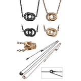 ペア販売ジルコニアチェインリングペアペンダントネックレスステンレスBinichビ… | シルバーアクセサリーBinich  | 詳細画像3 