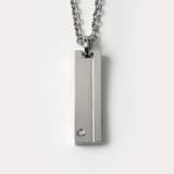 color88ブランドジルコニアスティックカラーペンダントメンズタイプケースチェ… | シルバーアクセサリーBinich  | 詳細画像5 