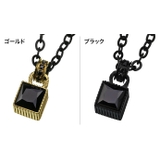 zanipoloterziniザニポロタルツィーニスクエアブラックジルコニアペン… | シルバーアクセサリーBinich | 詳細画像4