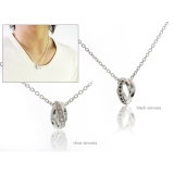 3リングジルコニアペンダントトップのみメンズネックレスシルバー925アクセサリー… | シルバーアクセサリーBinich  | 詳細画像2 