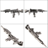 マシンガンペンダント3mmアズキチェーンセットメンズネックレスシルバー925アク… | シルバーアクセサリーBinich  | 詳細画像2 