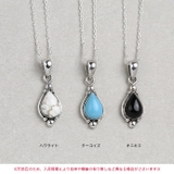 ティアドロップペンダントトップのみメンズネックレスシルバー925アクセサリーBi… | シルバーアクセサリーBinich  | 詳細画像2 