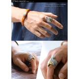 イーグルネイティブリングシルバー925アクセサリー指輪Binichビニッチ | シルバーアクセサリーBinich  | 詳細画像2 