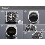 クロスシールドスクウェアリング指輪Binichビニッチ | シルバーアクセサリーBinich  | 詳細画像2 