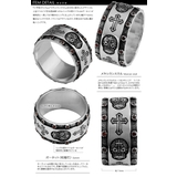メキシカンスカルガーネットリングシルバー925アクセサリー指輪Binichビニッ… | シルバーアクセサリーBinich | 詳細画像3