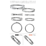 ペア販売インフィニティジルコニアペアリングシルバー925アクセサリー指輪Bini… | シルバーアクセサリーBinich | 詳細画像3