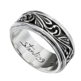 ナチュラルアラベスクリングシルバー925アクセサリー指輪Binichビニッチ | シルバーアクセサリーBinich  | 詳細画像1 