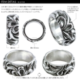 ストロングアラベスクリングシルバー925アクセサリー指輪Binichビニッチ | シルバーアクセサリーBinich  | 詳細画像2 
