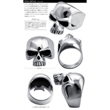 グレアスカルリングシルバー925アクセサリー指輪Binichビニッチ | シルバーアクセサリーBinich | 詳細画像3