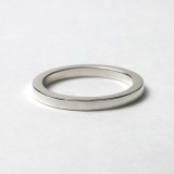 2mm幅シンプル平打ちリングシルバー925アクセサリー指輪Binichビニッチ | シルバーアクセサリーBinich | 詳細画像2