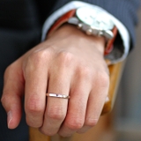 2mm幅シンプル平打ちリングシルバー925アクセサリー指輪Binichビニッチ | シルバーアクセサリーBinich | 詳細画像6