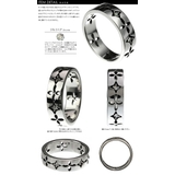シックススターフラワーリング指輪Binichビニッチ | シルバーアクセサリーBinich | 詳細画像3