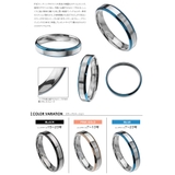 ダブルラインスチールリング全3色ステンレススチールアクセサリー指輪Binichビ… | シルバーアクセサリーBinich  | 詳細画像3 