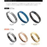 スリムナンバースチールリングステンレススチールアクセサリー指輪Binichビニッ… | シルバーアクセサリーBinich  | 詳細画像3 