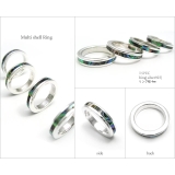 マルチシェルリングシルバー925アクセサリー指輪Binichビニッチ | シルバーアクセサリーBinich | 詳細画像2
