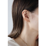 ねじりラインハートピアス | BONJOUR SAGAN | 詳細画像1 