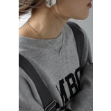 SILVER | パールデザインネックレス 88-004290 | BONJOUR SAGAN