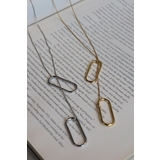 オーバルロングチェーンネックレス 88-004295 | BONJOUR SAGAN | 詳細画像7 