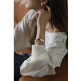 GOLD | メタルクロスバングル 88-004296 | BONJOUR SAGAN