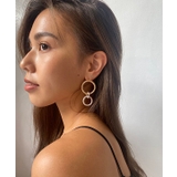 2カラーリングピアス emouv ピアス ゴールド アクセサリー シンプル | BUYSENSE | 詳細画像1 