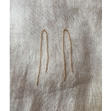 ボールチェーンピアス emouv ピアス ゴールド アクセサリー シンプル | BUYSENSE | 詳細画像3