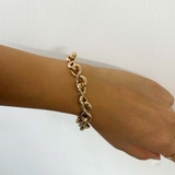 ゴールド | チャンキーチェーンブレスレット emouv by | BUYSENSE