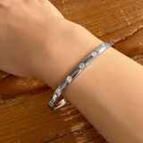 シルバー | ビジューブレスレット emouv by | BUYSENSE