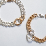 バイカラーチェーンブレスレット emouv by | BUYSENSE | 詳細画像2