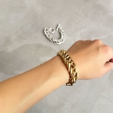 ゴールド | ビッグチェーンブレスレット emouv by | BUYSENSE