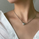 シルバー | ハートマグネットネックレス emouv by | BUYSENSE