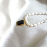 ブラックスクエアパールネックレス emouv by | BUYSENSE | 詳細画像4 