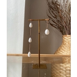 アシンメトリーパールピアス emouv ピアス | BUYSENSE | 詳細画像1