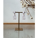 ホワイト | ユニークデザインピアス emouv ピアス | BUYSENSE