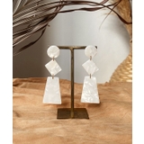 サークルスクエアピアス emouv ピアス | BUYSENSE | 詳細画像1