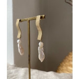 カーブプレートパールピアス emouv ピアス | BUYSENSE | 詳細画像2 