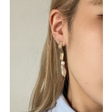 カーブプレートパールピアス emouv ピアス | BUYSENSE | 詳細画像4 