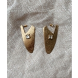 ビッグプレートストーンピアス emouv ピアス | BUYSENSE | 詳細画像7