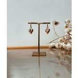 ゴールド | ハートフープピアス emouv ピアス | BUYSENSE