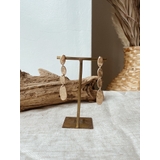 ゴールド | ユニークプレートロングピアス emouv ピアス | BUYSENSE