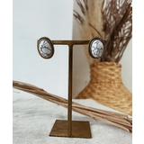 ゴールド | ホワイトマーブルピアス emouv ピアス | BUYSENSE