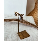 ホワイトマーブルピアス emouv ピアス | BUYSENSE | 詳細画像1 