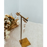 ユニークプレートパールピアス emouv ピアス | BUYSENSE | 詳細画像1 