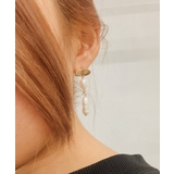 ユニークプレートパールピアス emouv ピアス | BUYSENSE | 詳細画像3 